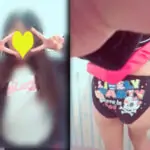 スレンダー美少女。上も下も自慰も。