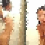 実家で父がこっそり撮影。ろく級のかわいいおまんちゅ丸だし♪