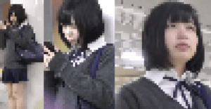 JC最恐痴漢♥パンツから大量のお漏らし♥制服色白美少女♥