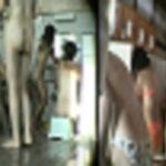 女子●生夏合宿(シャワー・脱衣所）