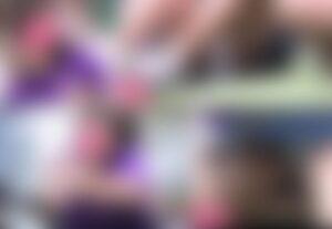 神様に感謝！！無防備J◯の大大サービスパンチラ！！